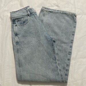 High waisted PacSun baggy jeans (light washed color)